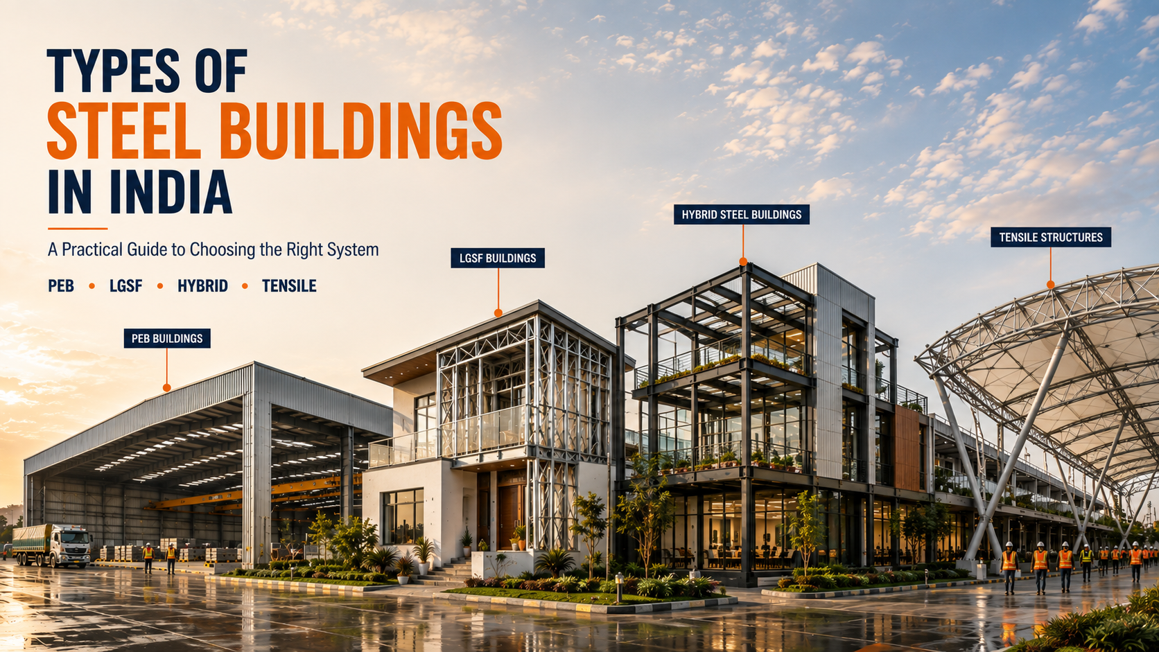 Types of Steel Structure in India