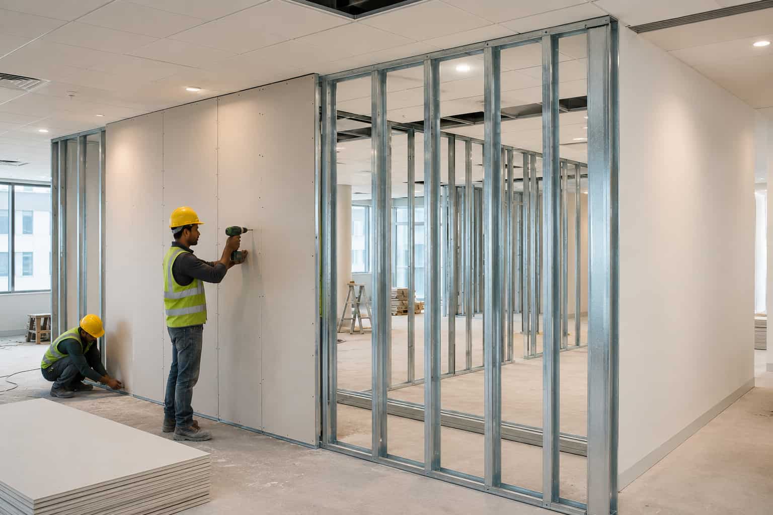 Dry Wall Partition