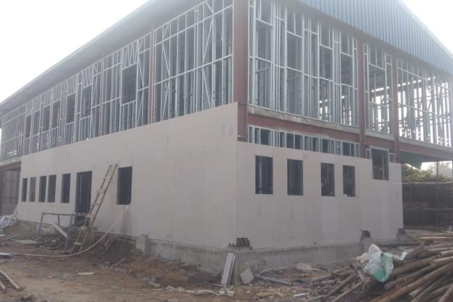 Steel Structure Buildings Fire Station At Agartala Tripura image 2