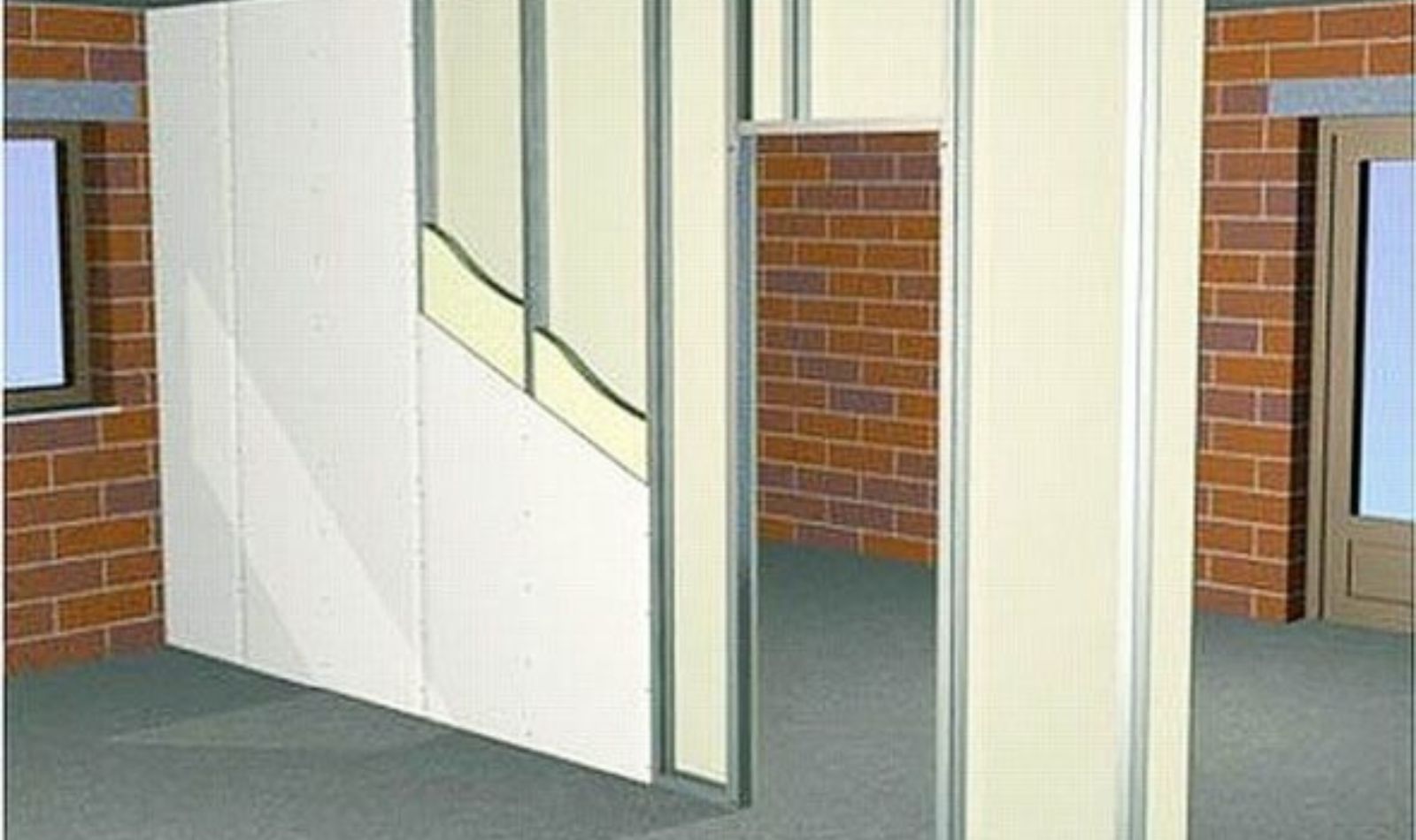 Dry-wall partition